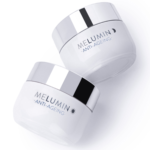 DERMEDIC MELUMIN brightening protective cream SPF 50+,50 ml, open jar+ cap RGB_2_1