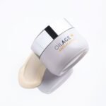 OILAGE Nourishing day cream restoring skin density, jar open with cap RGB_1